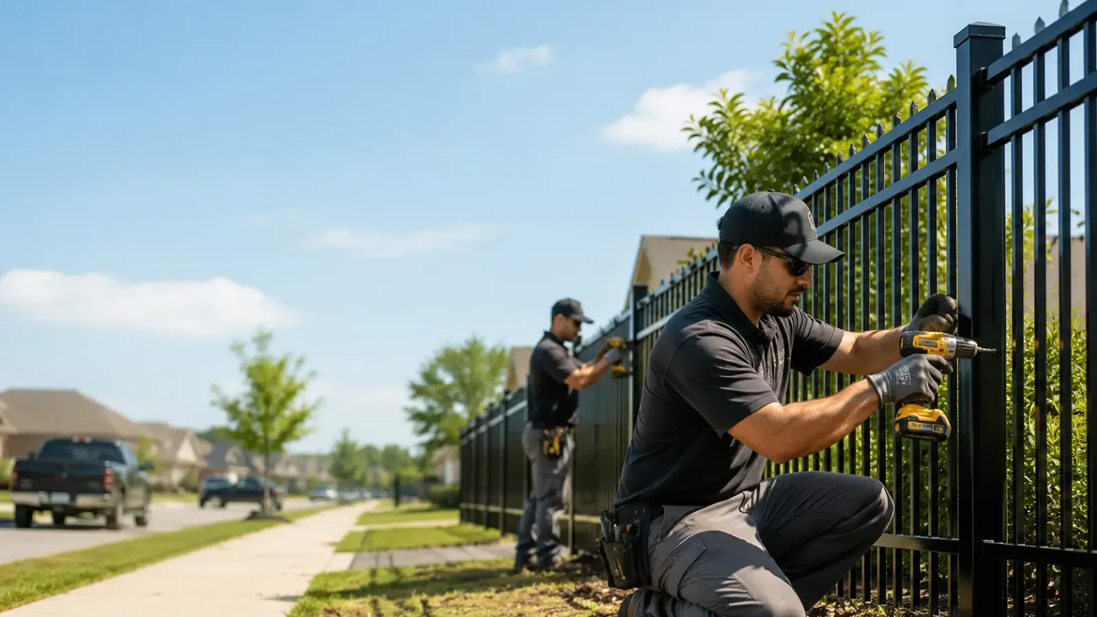 Metal Fence Installation in Blandon, PA